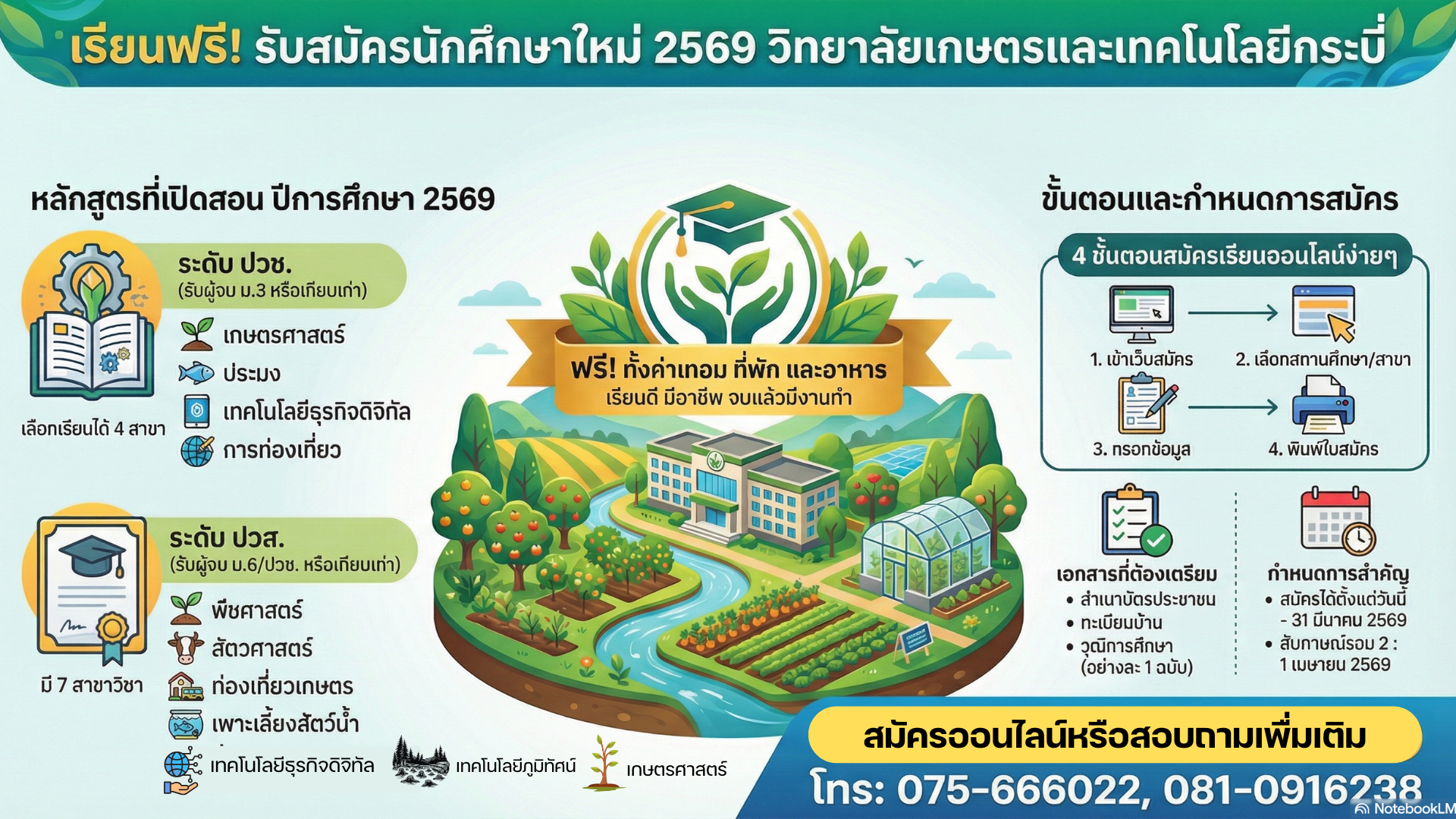 ป้ายรับสมัคร